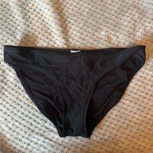 Aerie Black Bikini Bottom - Womens Size M